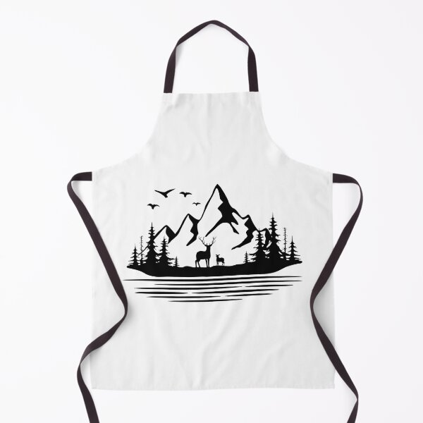 Item preview, Mountain and Deer designed and sold by shellnot.