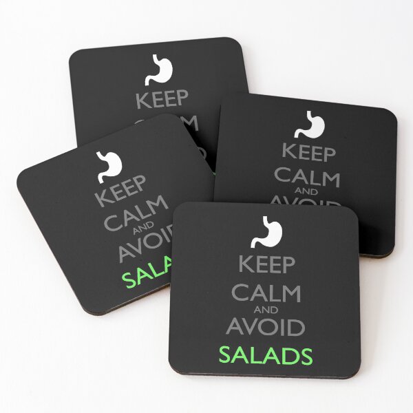 Item preview, Keep Calm and Avoid Salads - Gastroparesis designed and sold by roadworkplay.