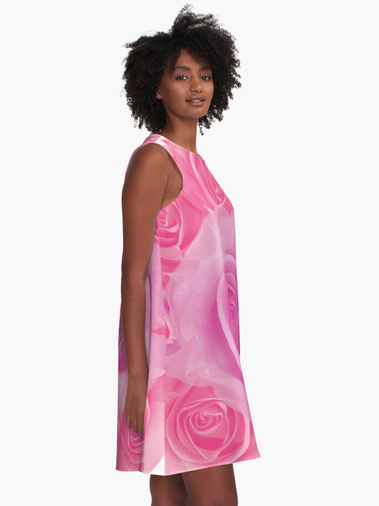 Thumbnail 2 of 4, A-Line Dress, Rose is a rose designed and sold by RosaLeeDesign.