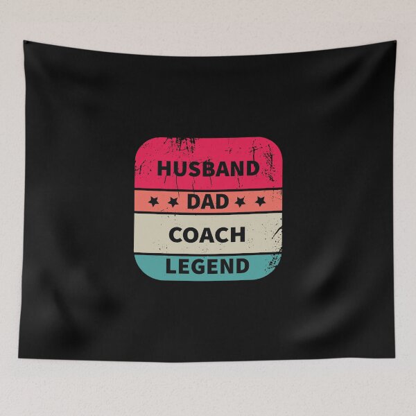 Item preview, Husband, Dad, Coach, Legend, Funny Coach Design Appreciation Gift designed and sold by LOGPRO.