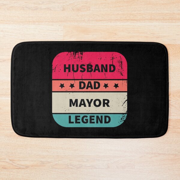 Item preview, Husband, Dad, Mayor, Legend, Funny Mayor Design Appreciation Gift designed and sold by LOGPRO.