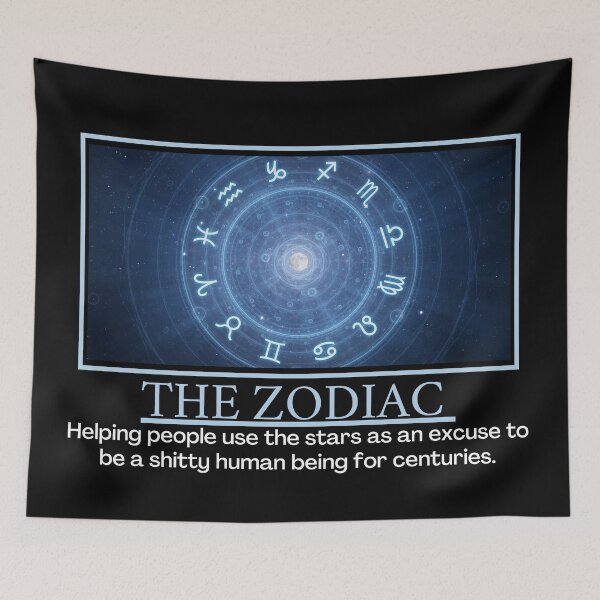 Item preview, The Zodiac- Demotivational Poster designed and sold by DesignsByDaddy.