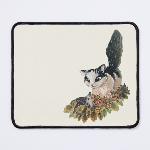 Item preview, The Cat And The Hedgehog On Autumn Leaves designed and sold by mauricucumber.