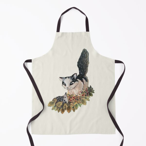 Item preview, The Cat And The Hedgehog On Autumn Leaves designed and sold by mauricucumber.