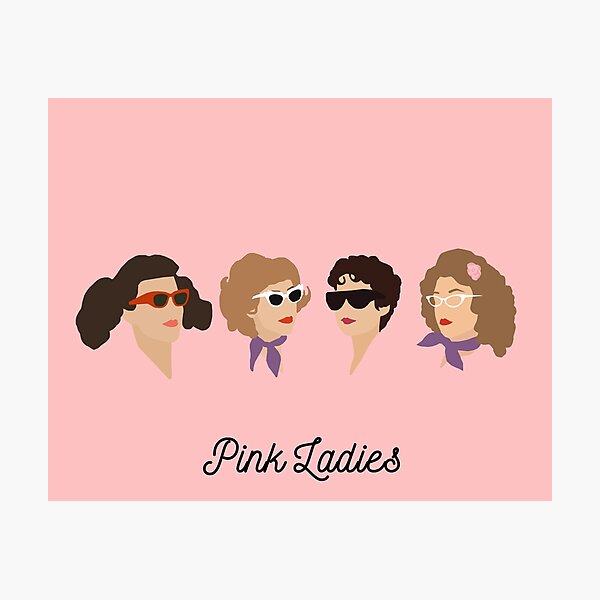Pink Ladies Photographic Print