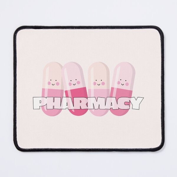 Item preview, Pharmacy 4 pink cute happy capsule pills designed and sold by Eenig.