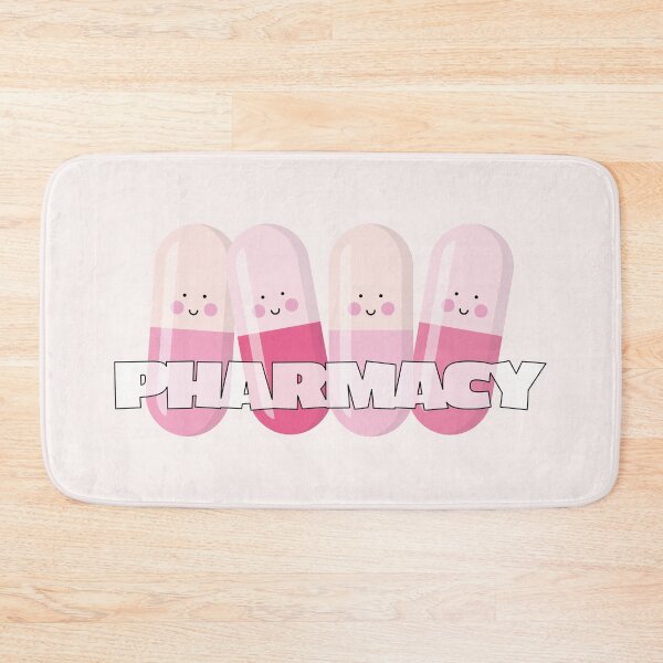 Item preview, Pharmacy 4 pink cute happy capsule pills designed and sold by Eenig.