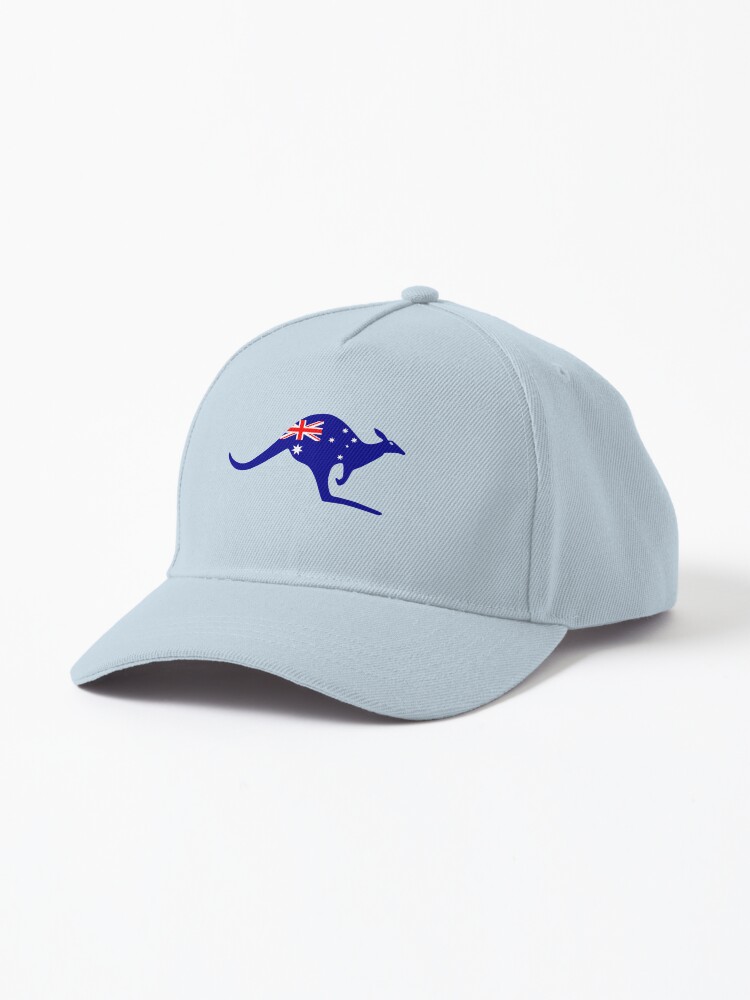 Vend om tunge Betsy Trotwood Australia kangaroo emblem design" Cap for Sale by Qrea | Redbubble