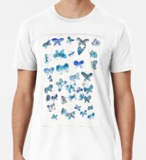 Blaue Schmetterlinge Premium T-Shirt