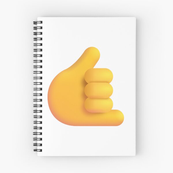 Item preview, Call me hand sign emoji - big designed and sold by abroadDesigns.