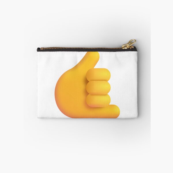 Item preview, Call me hand sign emoji - big designed and sold by abroadDesigns.