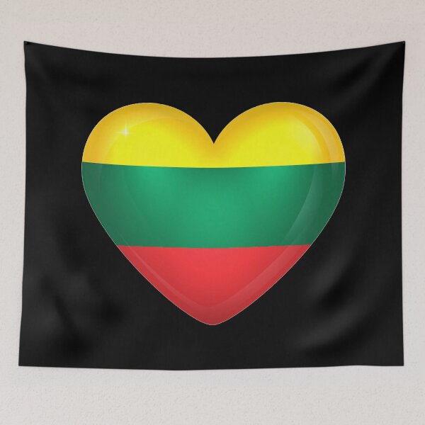 Item preview, My heart is in Lithuania, Love Lithuania. designed and sold by ArtIsParty.