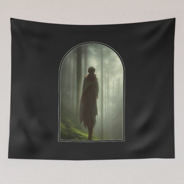 Item preview, Misty Forest Spriggan Tree Sprite of Magic and Mystery designed and sold by 18thCircusCat.
