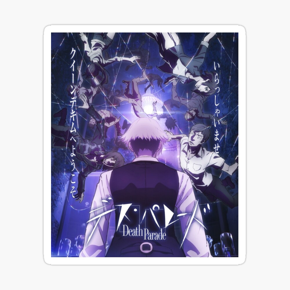 Death Parade Decim & Chiyuki  Art Board Print for Sale by marie670