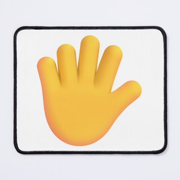 Item preview, Hand with fingers spread emoji - big designed and sold by abroadDesigns.
