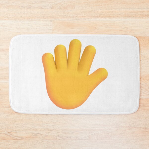 Item preview, Hand with fingers spread emoji - big designed and sold by abroadDesigns.