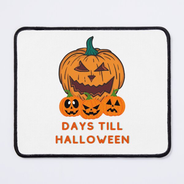 Item preview, Days Till Halloween | Trick or Treat | Colorful Pumpkins Background Design designed and sold by WBP Mart.