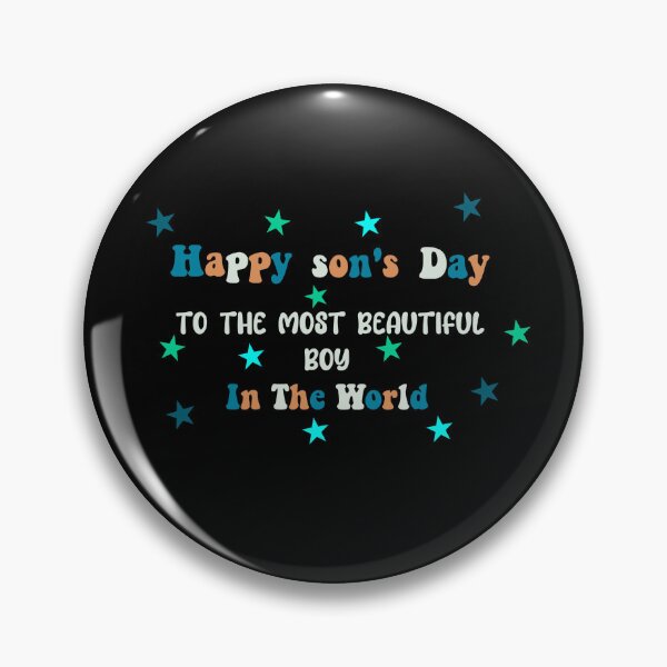 Item preview, Happy son's day to the most beautiful boy in the world designed and sold by Jadir.