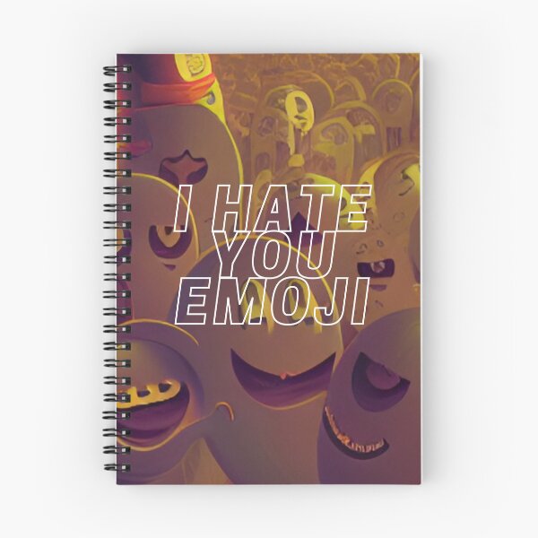 Item preview, I Hate You Emoji  designed and sold by Happy  Planet.