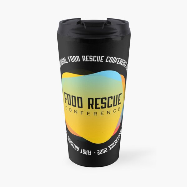 Food Rescue Conference 2022 - black Travel Coffee Mug