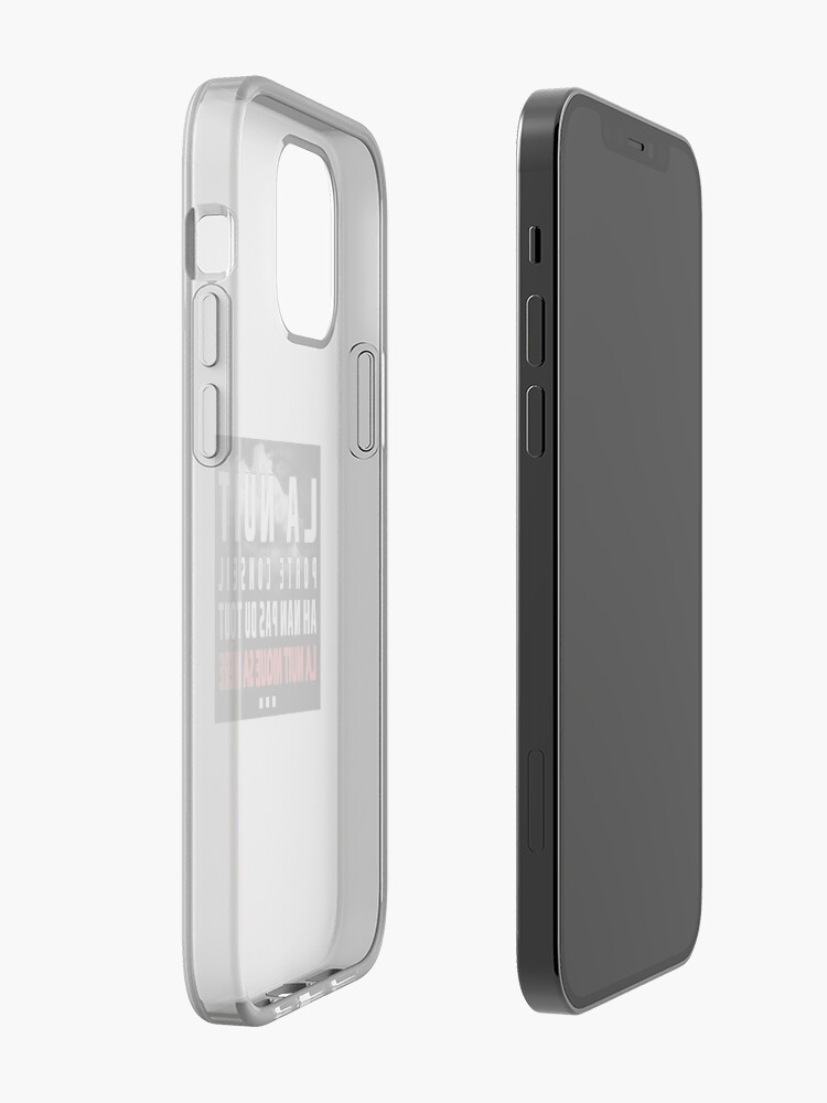 Coque Iphone La Nuit Porte Conseil Ah Nan Pas Du Tout La Nuit Nique Sa Mere Pnl Par Drakouv Redbubble