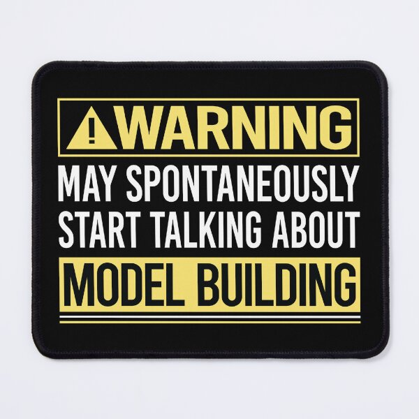 Item preview, Warning About Model Building designed and sold by WrightTrouble.