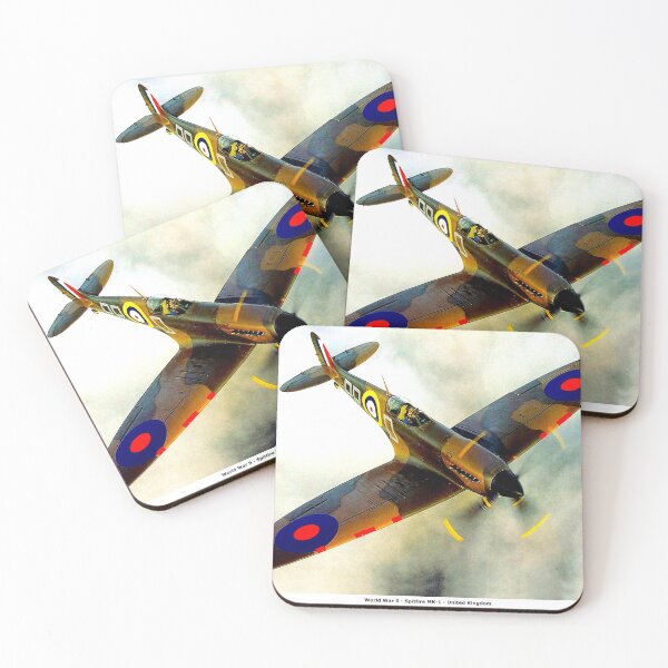 Item preview, SPITFIRE : Vintage Second World War Fighter Plane designed and sold by posterbobs.