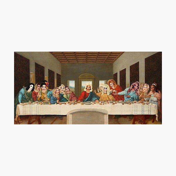 "Drag race last supper" Photographic Print for Sale by davedonut