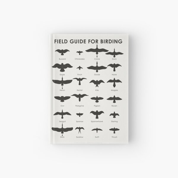 Field Guide for Birding Identification Chart (Englisch) Notizbuch