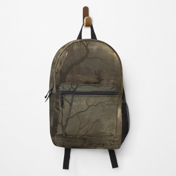 Item preview, Forest Landscape in the Moonlight - Georg Eduard Otto Saal designed and sold by Vintage Designs +.
