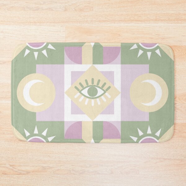 Item preview, Abstract pastel mosaic pattern designed and sold by Artyerke.