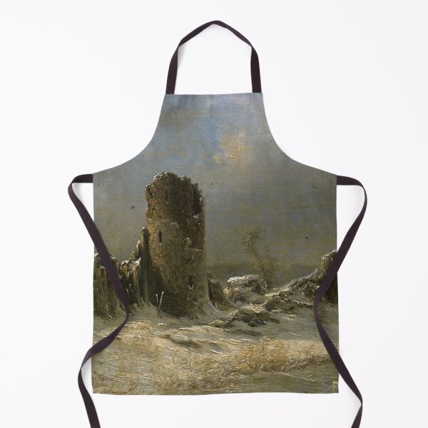 Artikelvorschau, Ruin in Schneelandschaft - Georg Emil Libert entworfen und verkauft von Vintage Designs +.