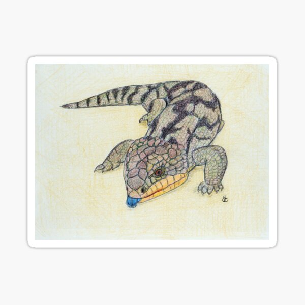 Item preview, Blue Tongued Lizard designed and sold by Acetry99.