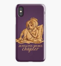 Just one more chapter... iPhone Case/Skin