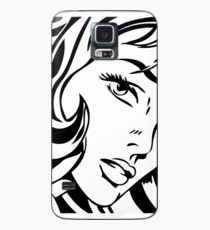 Girl With Hair Ribbon - Roy Lichtenstein Stencil Case/Skin for Samsung Galaxy