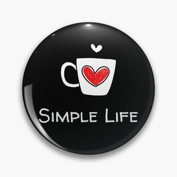 Item preview, Simple Life - Heart Mug designed and sold by Rusty-Gate98.