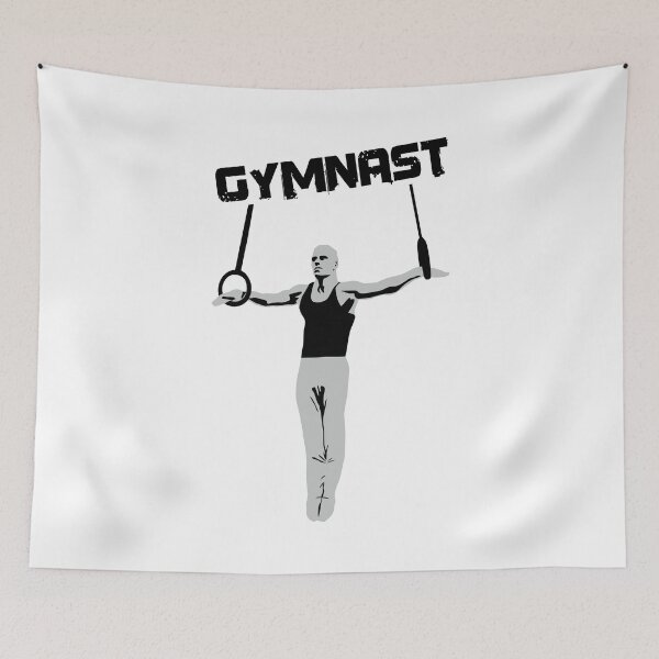 Item preview, Gymnastics - Gymnast & Rings, Men's Gymnastics designed and sold by claudiasartwork.
