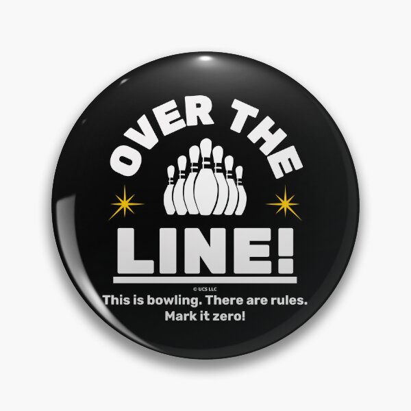 Item preview, Over the Line! Mark it Zero! The Big Lebowski designed and sold by MovieVigilante.