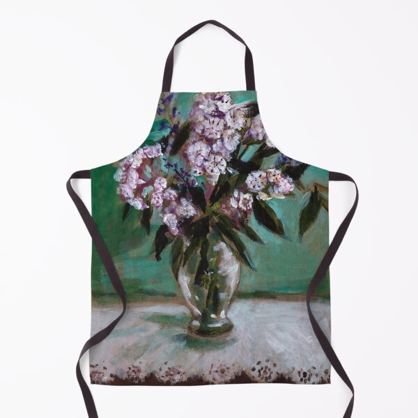 Item preview, Crystal Vase with Mountain Laurel designed and sold by AMOpainting.