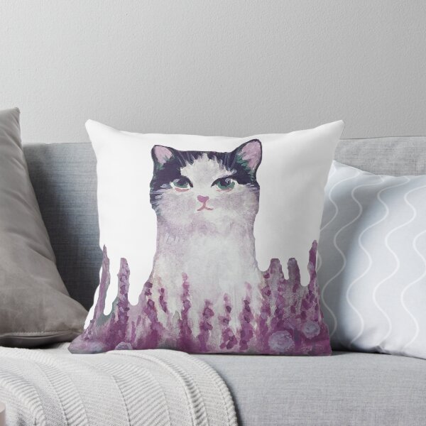 Item preview, A Cat On A Purple Heather Moor designed and sold by mauricucumber.