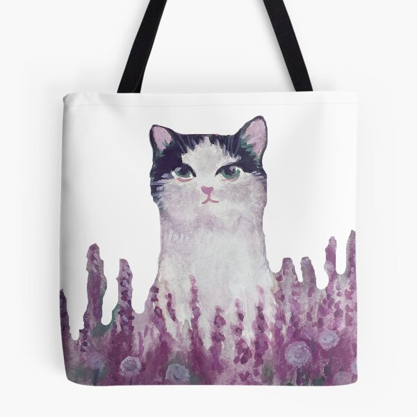 Item preview, A Cat On A Purple Heather Moor designed and sold by mauricucumber.