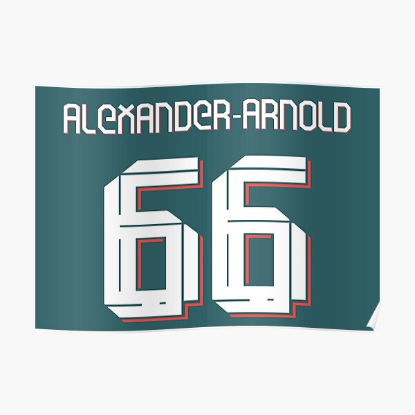 Trent Alexander Arnold Liverpool Away jersey 22/23 Poster for Sale by  Alimator