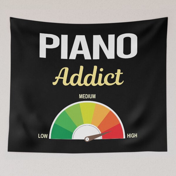 Aperçu de l'œuvre Addict Pianiste créée et vendue par FrankVitgenos0.