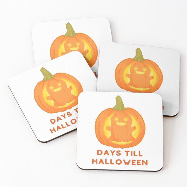 Item preview, Days Till Halloween | Trick or Treat | Colorful Carve Pumpkin Background Design designed and sold by WBP Mart.