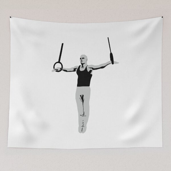 Item preview, Gymnastics - Gymnast & Rings, Men's Gymnastics designed and sold by claudiasartwork.