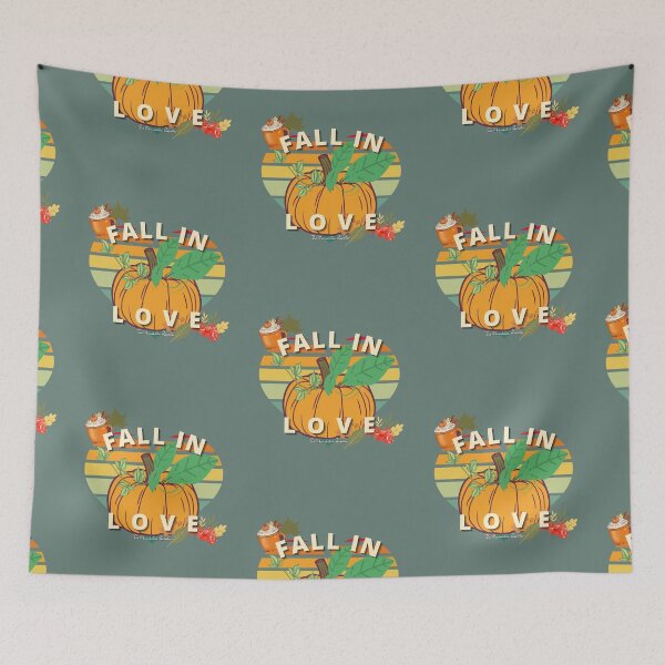 Item preview, Fall in Love - Teal Green designed and sold by TheReporter1.