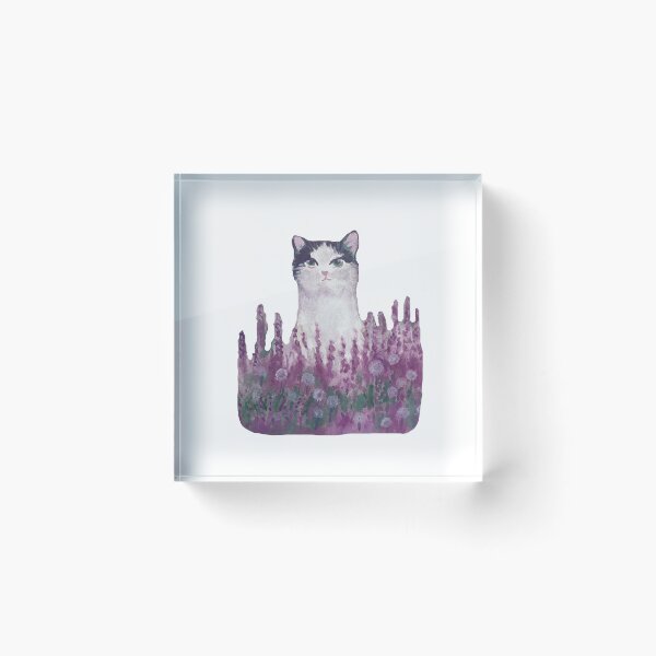Item preview, A Cat On A Purple Heather Moor designed and sold by mauricucumber.