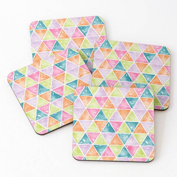 Item preview, Watercolour Triangles designed and sold by RebeccaFlaherty.