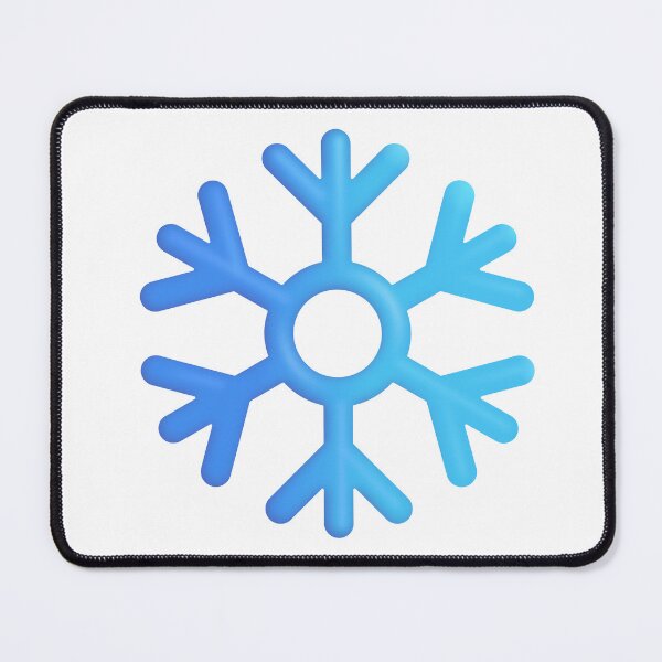 Item preview, Snowflake Emoji - Large designed and sold by abroadDesigns.