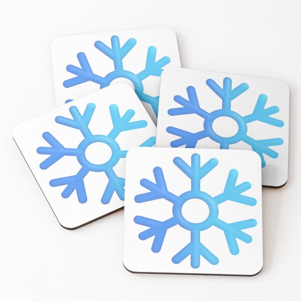 Item preview, Snowflake Emoji - Large designed and sold by abroadDesigns.